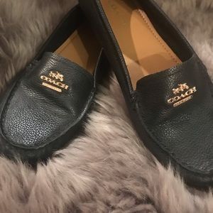 Authentic Coach Leather Loafers